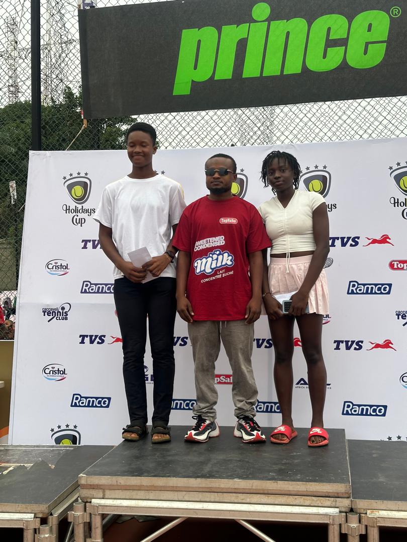 Podium des vainqueurs - Holidays Cup